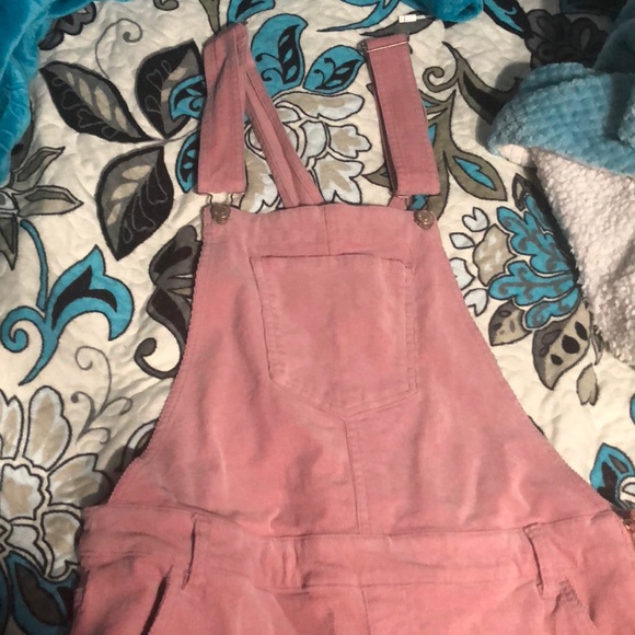 pink overalls forever 21